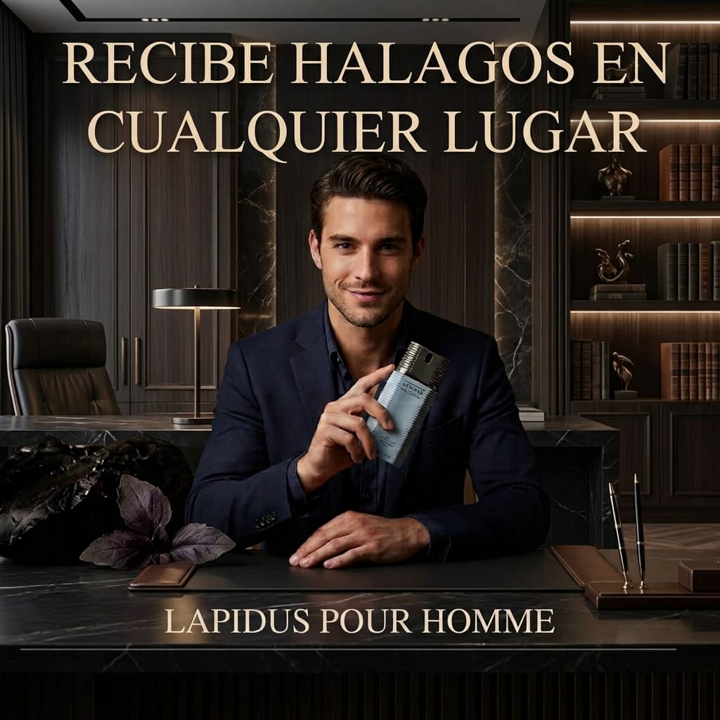 LAPIDUS POUR HOMME: Impactante y Poderoso Aroma que Evoluciona